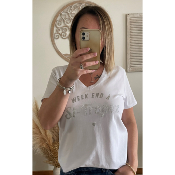 TEE-SHIRT ST TROPEZ GRIS