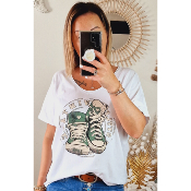 TEE-SHIRT SHOE KAKI