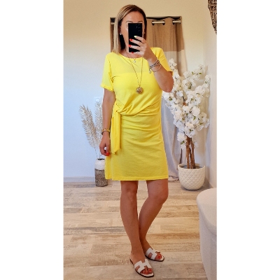 ROBE RITA JAUNE