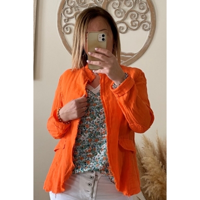VESTE TIGRE ORANGE