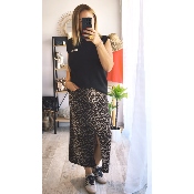 JUPE LEOPARD DELPHINE