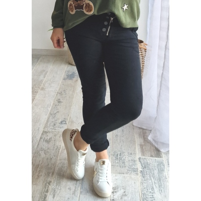 JEANS NOIR 8123
