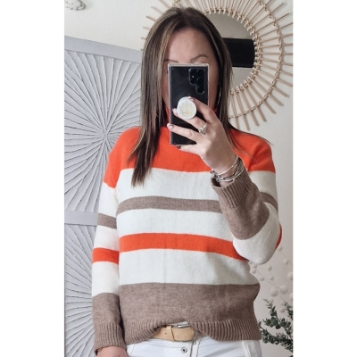 PULL DORIANE ORANGE