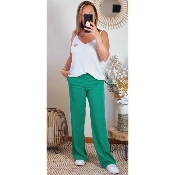 PANTALON VERT LALI