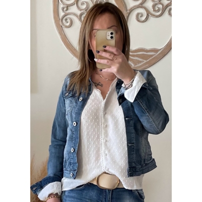 VESTE EN JEANS JOGG
