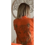 VESTE TIGRE ORANGE