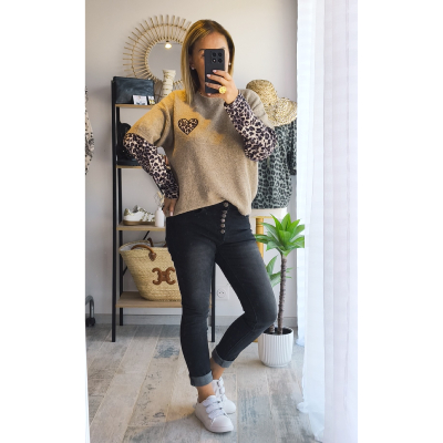 JEANS GRIS 98280