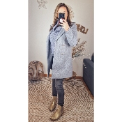 MANTEAU GRIS
