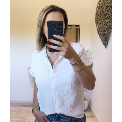 CHEMISE LILI BLANCHE