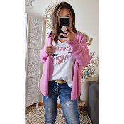 GILET ROSE