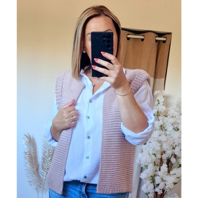 GILET ROMY ROSE