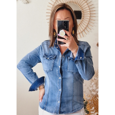 CHEMISE EN JEANS NINA
