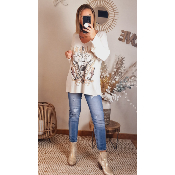 PULL BEIGE LILOU