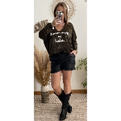 PULL PAILLETTE NOIR